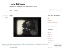 Tablet Screenshot of lucialijtmaer.net
